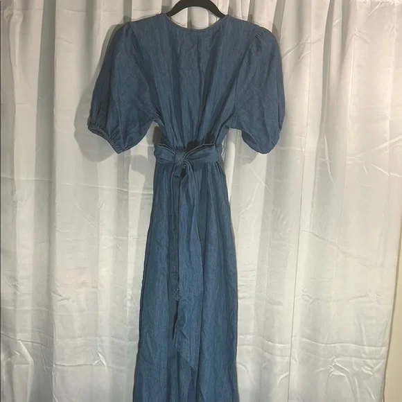 Old Navy Denim Blue Maxi Dress - Picture 3 of 3